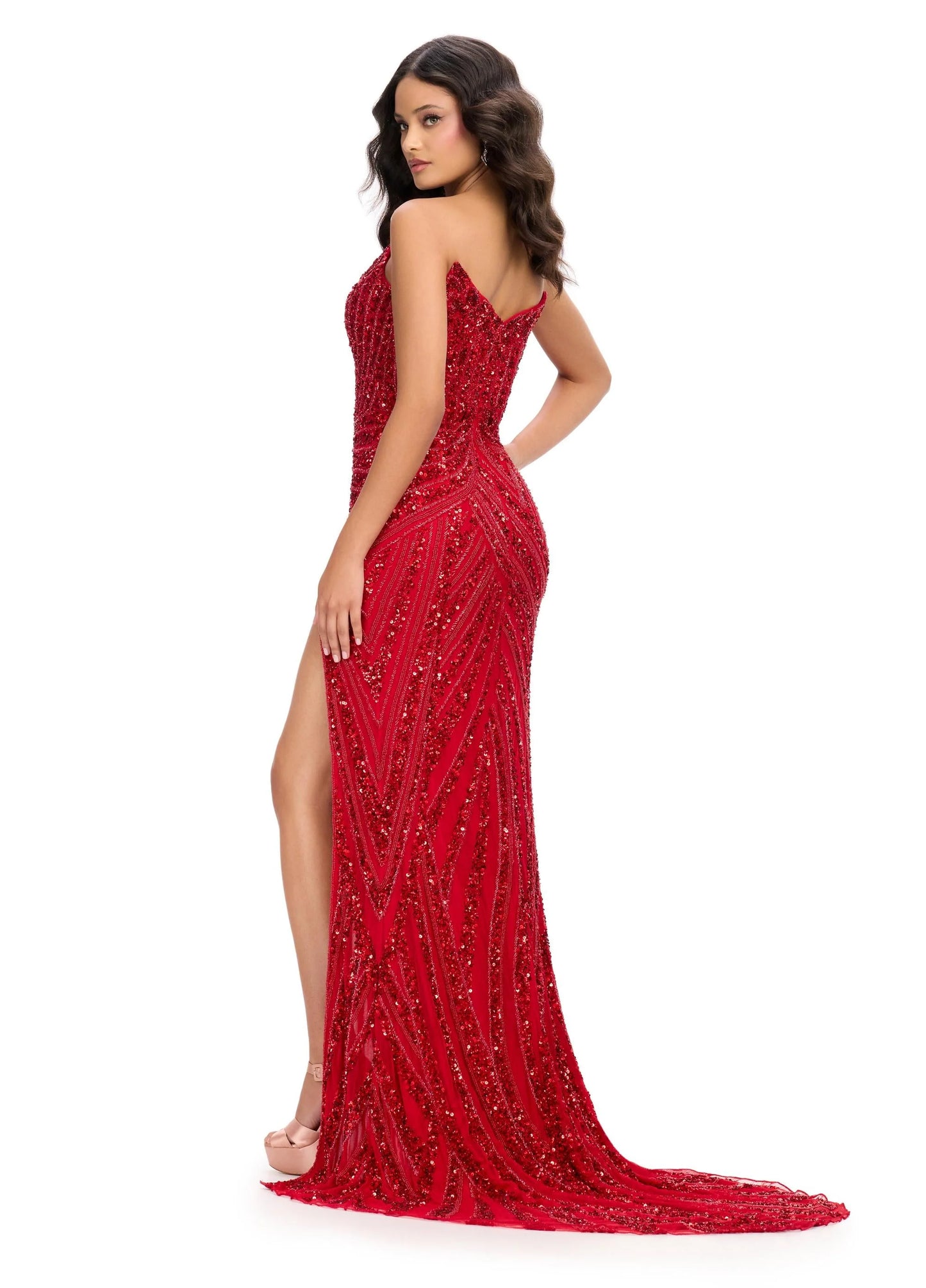 ASHLEY LAUREN 11236 RED