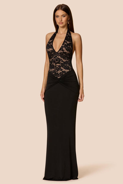 Lennox Halter Gown by Nookie