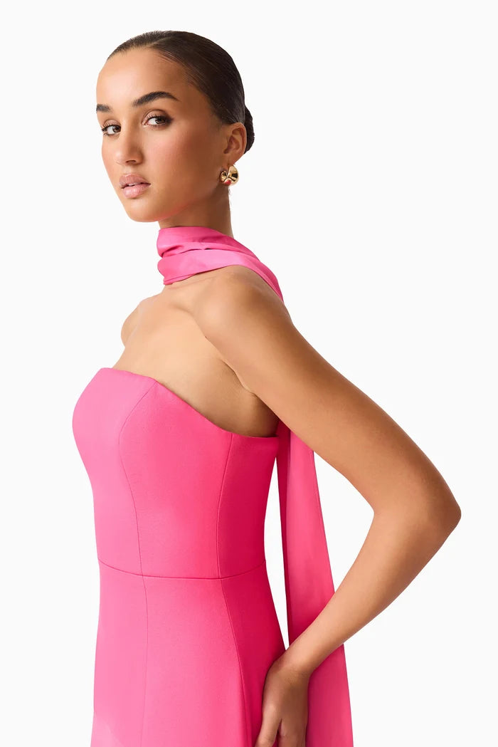 The Noralyn Strapless Gown by Elliatt
