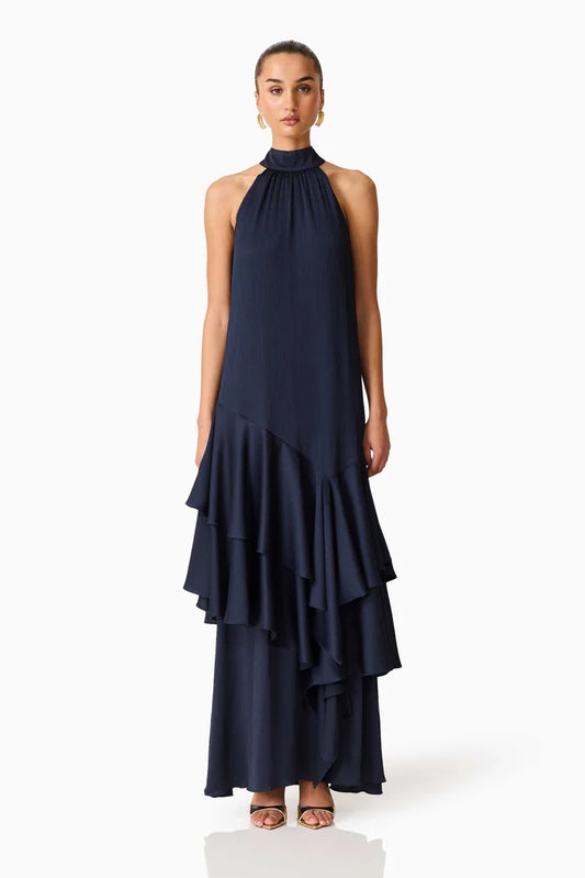 The Varella Halter Gown by Elliatt