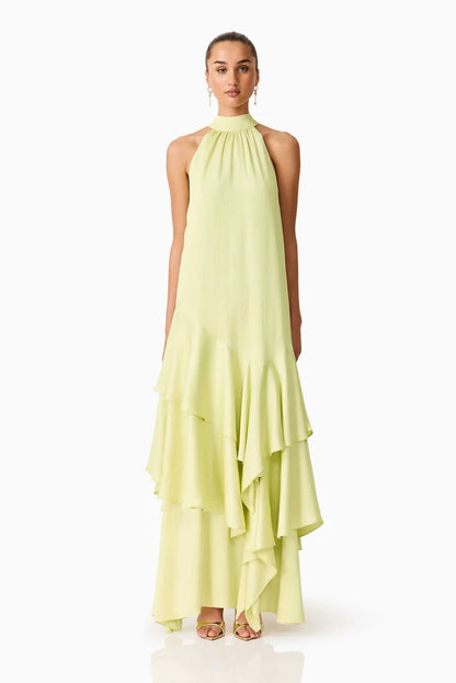 The Varella Halter Gown by Elliatt