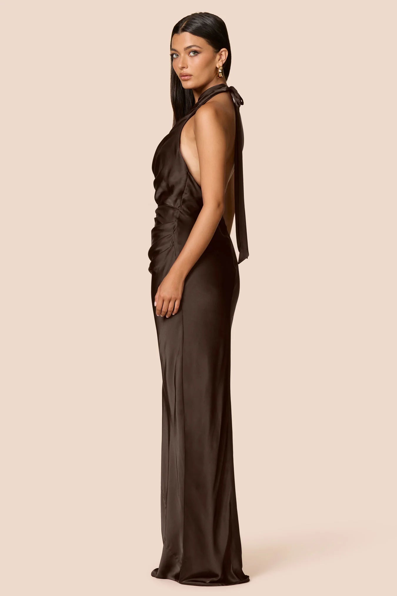 Penelope Drape Gown by Nookie
