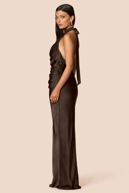 Penelope Drape Gown by Nookie