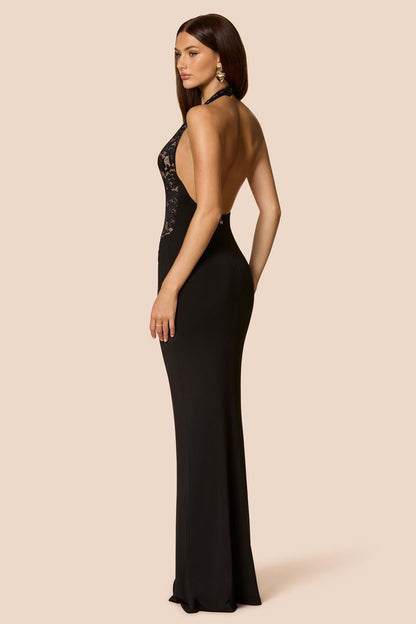 Lennox Halter Gown by Nookie