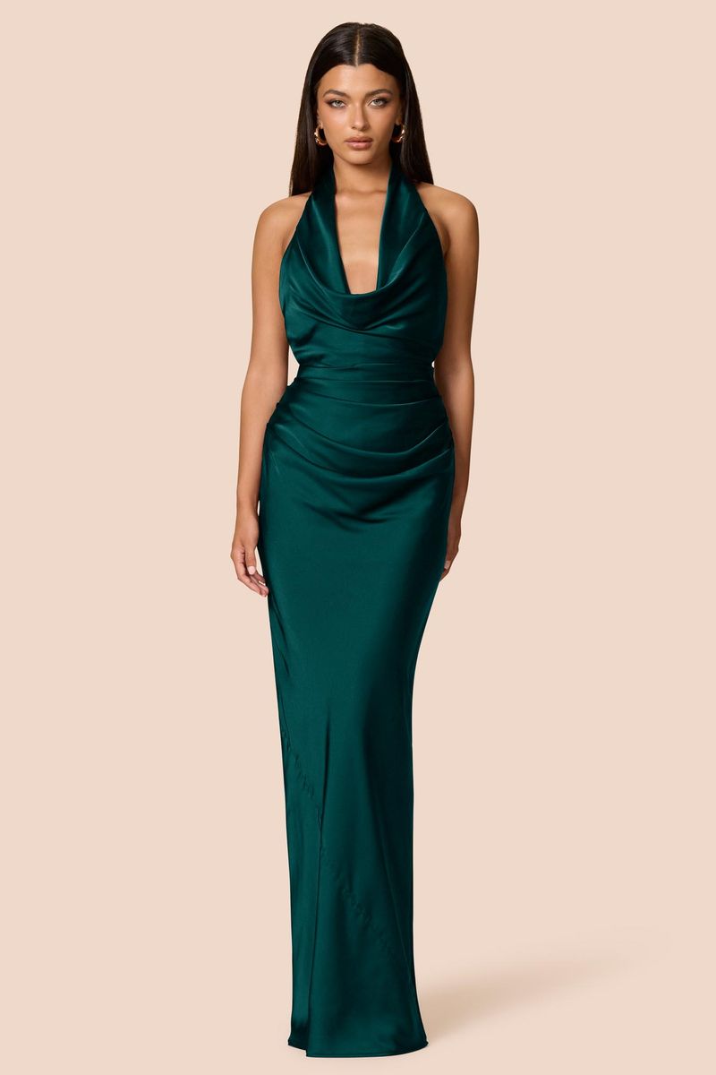 Penelope Drape Gown by Nookie